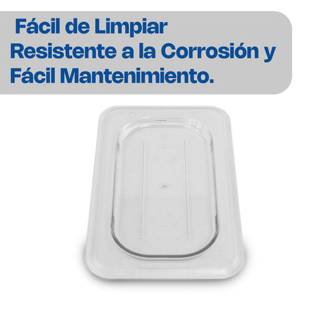 Tapa de Inserto de Policarbonato, Tamaño Noveno
