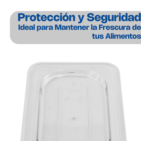 Tapa de Inserto de Policarbonato, Tamaño Noveno