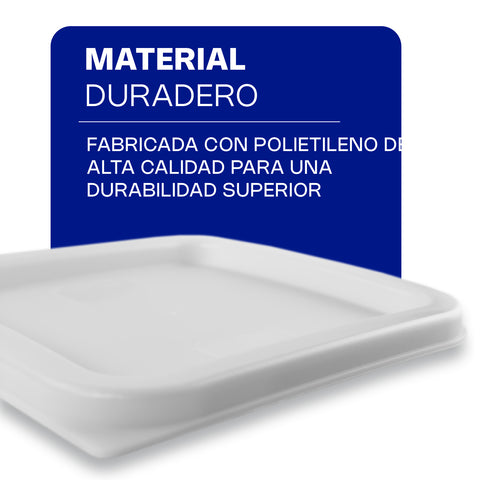 Tapa para recipiente cuadrado