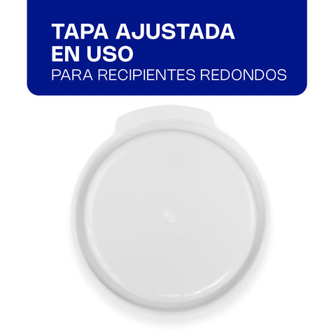 Tapa Redonda de Polietileno