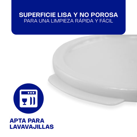 Tapa Redonda de Polietileno