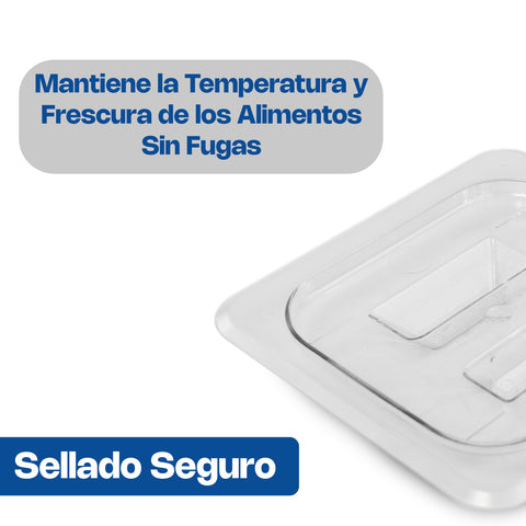 Tapa de Inserto de Policarbonato, Tamaño Sexto