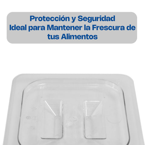 Tapa de Inserto de Policarbonato, Tamaño Sexto