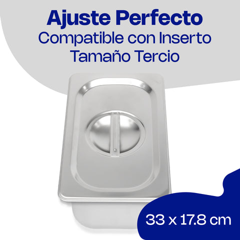 Tapa para Inserto, Tamaño Tercio
