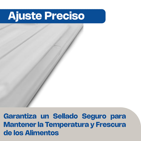 Tapa para Inserto Ranurado de Policarbonato, Tamaño Tercio