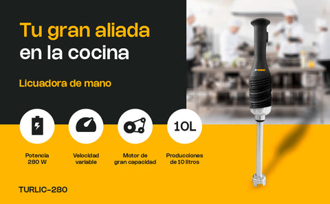 Turbolicuador 10 litros