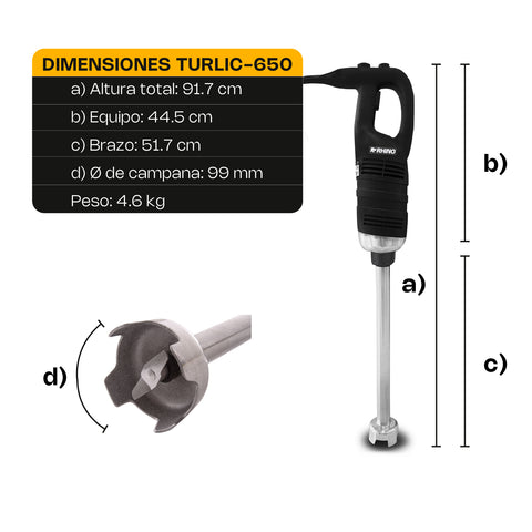 Turbolicuador 180 litros