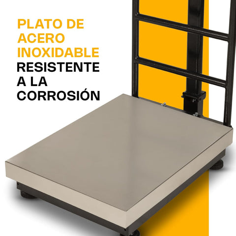 Báscula de Plataforma Plegable 500 kg