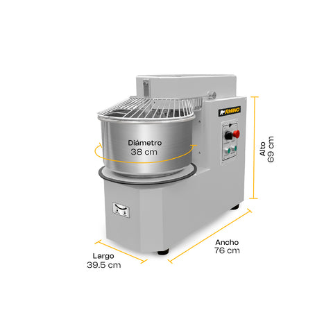 Amasadora de Procesamiento Prolongado 20 L