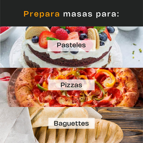 Amasadora comercial 20 lt