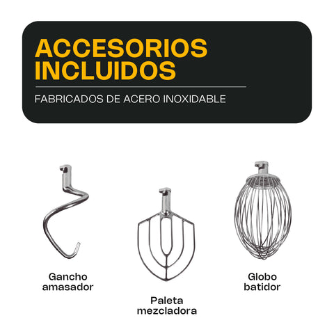 Batidora Planetaria 20 lt