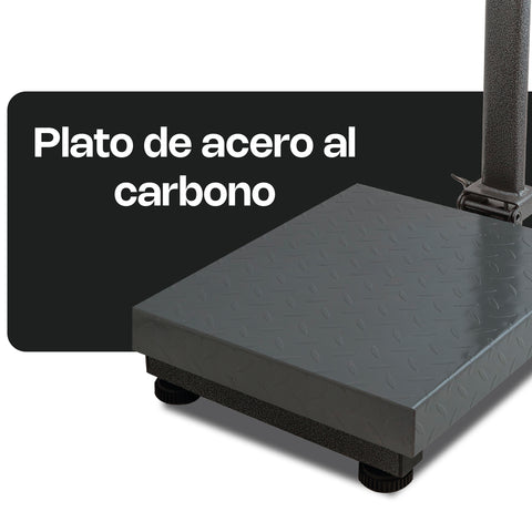 Báscula de Plataforma Plegable 80 kg