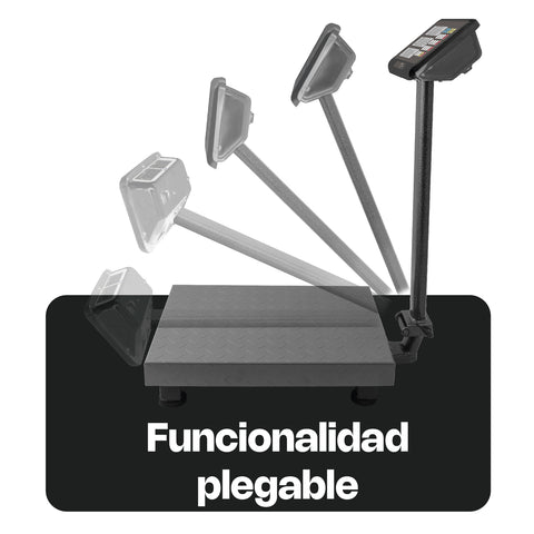 Báscula de Plataforma Plegable 80 kg