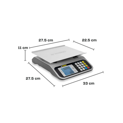 Báscula Electrónica Multifunciones Multirango