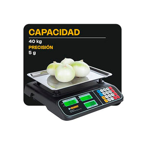 Báscula Electrónica Multifunciones 40 kg
