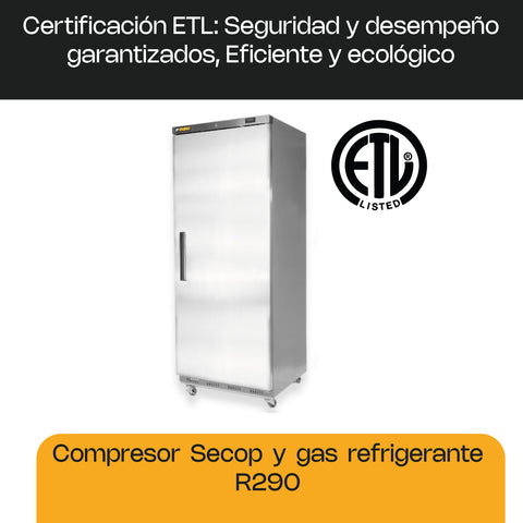 Conservador Vertical de Congelados