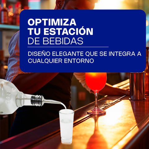 Dosificador de acero inoxidable para botella