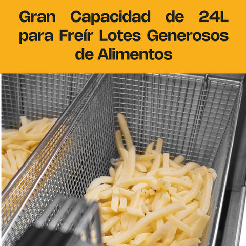 Freidora de gas propano