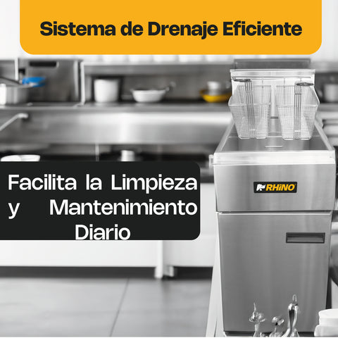 Freidora de gas propano