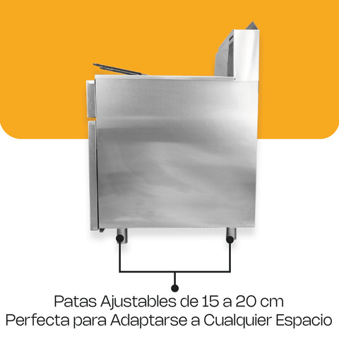 Freidora de gas propano