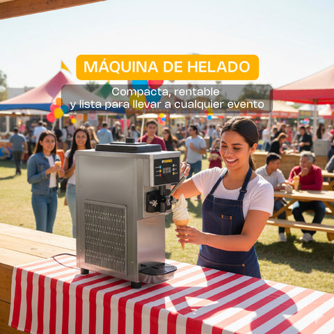 Máquina de Helados de Mostrador