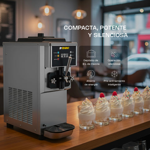 Máquina de Helados de Mostrador