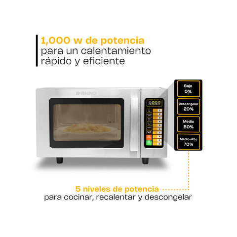 Horno de Microondas 0.9 pies Digital