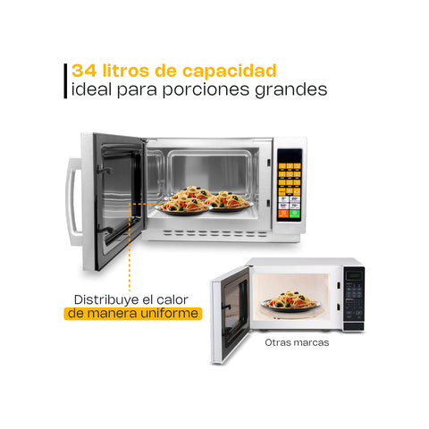 Horno de Microondas 1.2 pies Digital