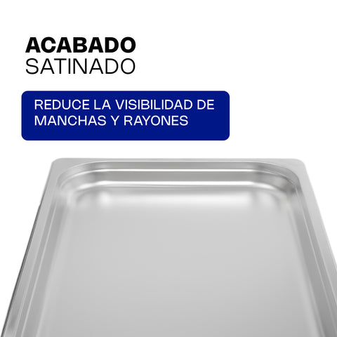 Inserto de Acero Inoxidable Entero