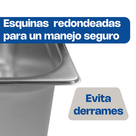 Inserto de Acero Inoxidable Entero
