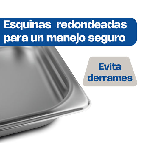 Inserto de Acero Inoxidable Medio