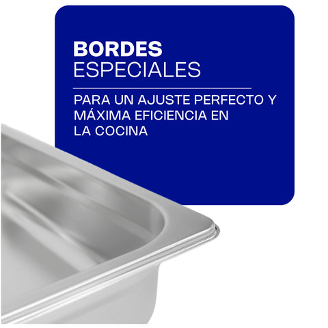 Inserto de Acero Inoxidable Tercio