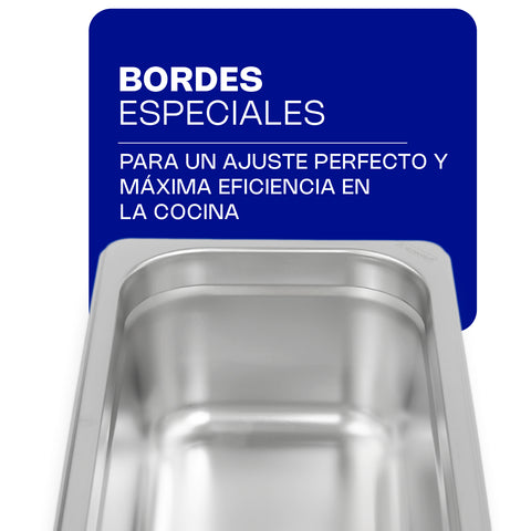 Inserto de Acero Inoxidable Tercio
