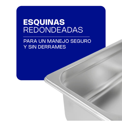 Inserto de Acero Inoxidable Tercio