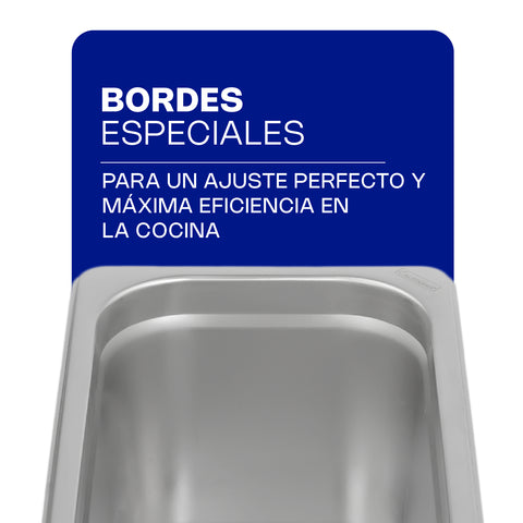 Inserto de Acero Inoxidable Tercio