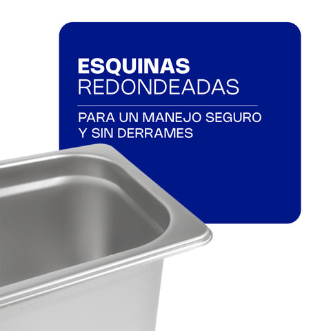 Inserto de Acero Inoxidable Tercio