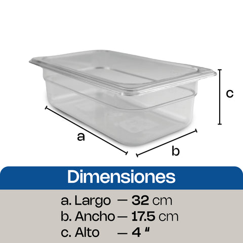 Inserto de Policarbonato Tercio