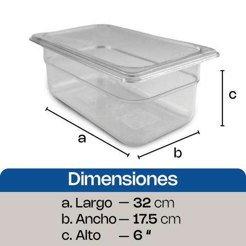 Inserto de Policarbonato Tercio