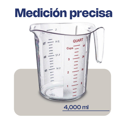 Recipiente Redondo de Policarbonato 1 qt