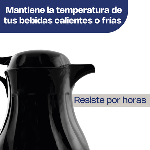 Jarra Térmica Negra 1,800 ml