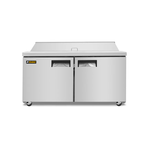 Mesa Refrigerada de Acero Inoxidable para Preparación 15.2 pies