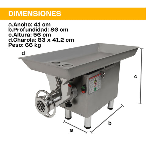 Molino Embutidor 2 hp