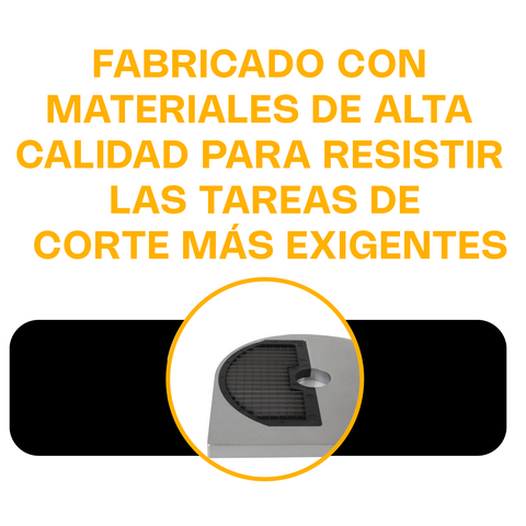 Discos para Procesador de Alimentos de 8 mm