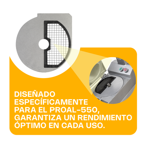 Discos para Procesador de Alimentos de 8 mm