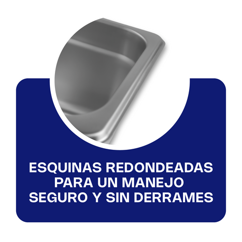 Inserto de Acero Inoxidable Medio