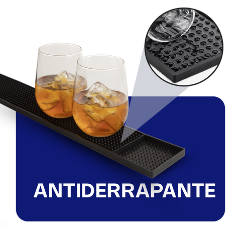 Tapete flexible para bar, de 9 x 60 cm