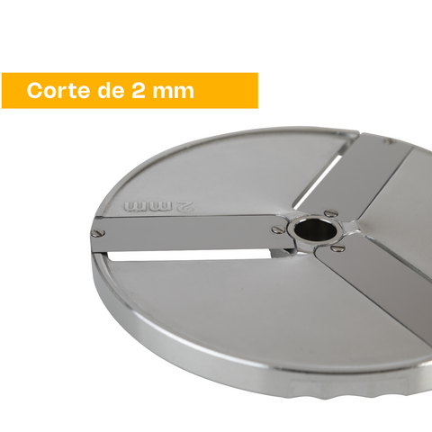 Discos para Procesador de Alimentos de 2 mm