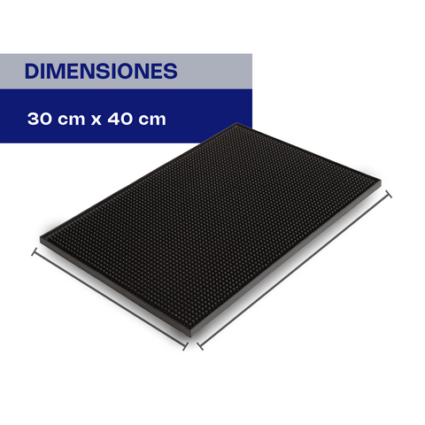 Tapete flexible para bar, de 30 x 40 cm