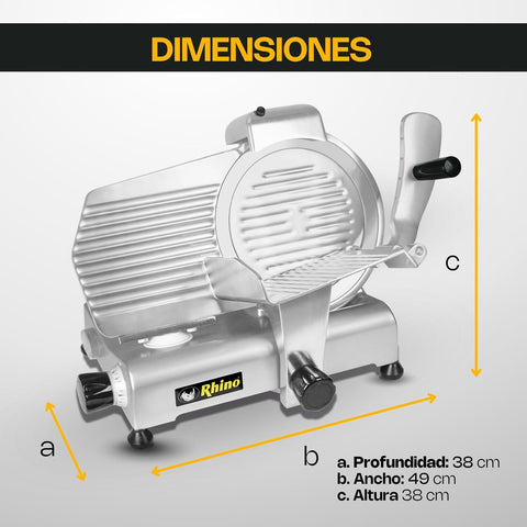 Rebanadora 250 mm