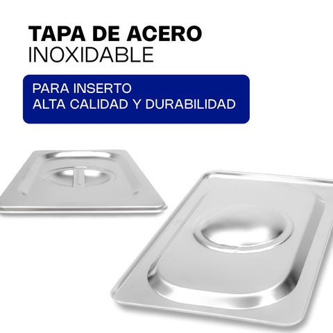 Tapa para Inserto, Tamaño Cuarto